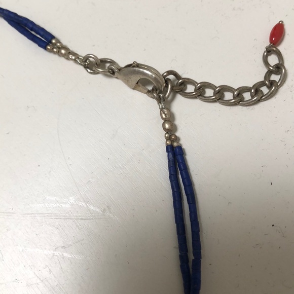 Turquoise and Coral Necklace - Picture 5 of 5